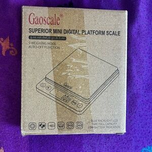 Black Mini Digital Platform Scale
